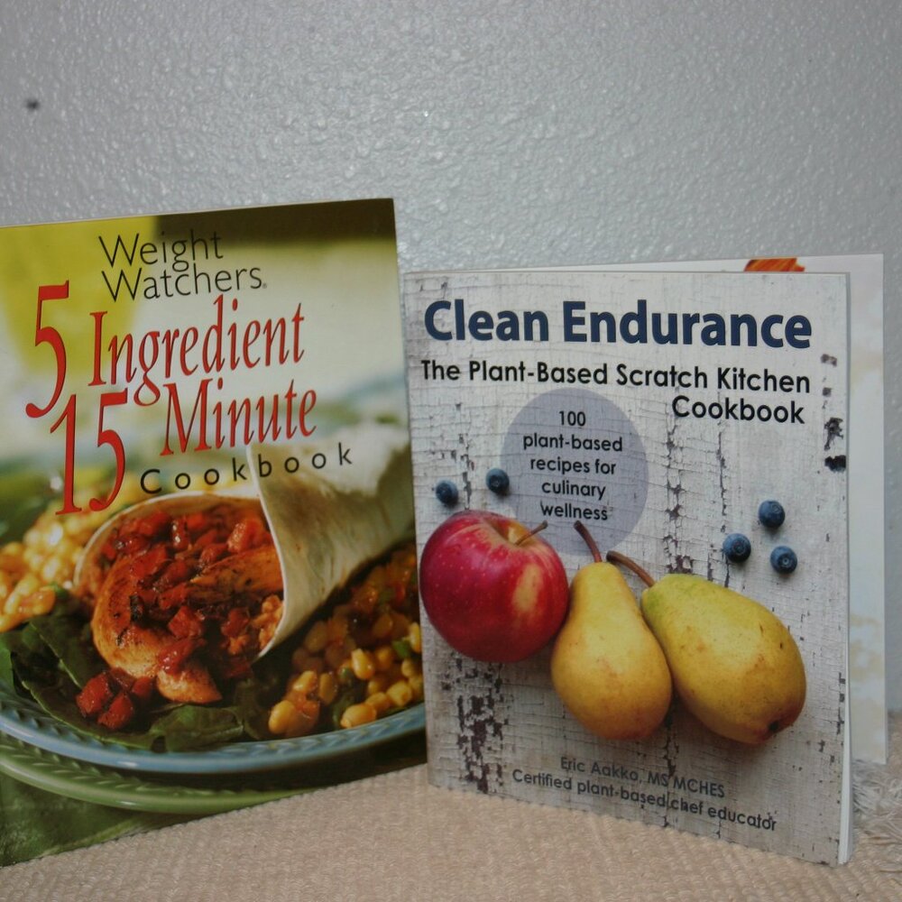 TWO Healthy Cook Books in Like New Condition See Details R-659